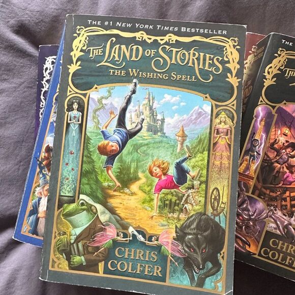 The Land of Stories Complete Set by Chris Colfer Books 1 to 6 Paperback GUC - Picture 9 of 10